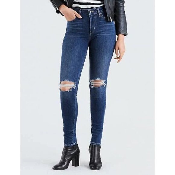 Levi's Women's 721 High Rise Skinny Jeans. size 27 - Picture 1 of 16